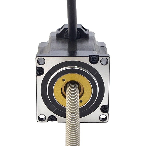 NEMA 23 非キャプティブ Acme リニアステッピングモーター 3.0A 56mm 身長 スクリューリード 2.54mm(0.1) リードの長さ 250mm