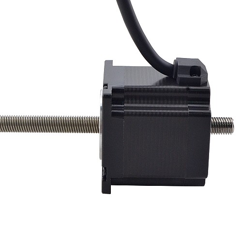NEMA 23 非キャプティブ Acme リニアステッピングモーター 3.0A 56mm 身長 スクリューリード 5.08mm(0.2) リードの長さ 250mm NEMA 23 非キャプティブ Acme リニアステッピングモーター 3.0A 56mm 身長 スクリューリード 5.08mm(0.2) リードの長さ 250mm