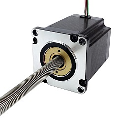 Nema23非キャプティブ66mmスタック2.5Aリード5.08mm(0.2")長さ150mm