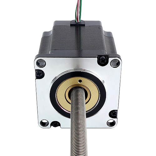 Nema23非キャプティブ66mmスタック2.5Aリード5.08mm(0.2)長さ150mm Nema23非キャプティブ66mmスタック2.5Aリード5.08mm(0.2)長さ150mm