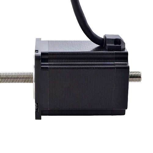 NEMA 23 非キャプティブ Acme リニアステッピングモーター 4.0A 75mm 身長 スクリューリード 5.08mm(0.2) リードの長さ 250mm NEMA 23 非キャプティブ Acme リニアステッピングモーター 4.0A 75mm 身長 スクリューリード 5.08mm(0.2) リードの長さ 250mm