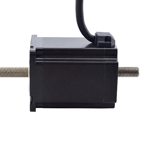 NEMA 23 非キャプティブ Acme リニアステッピングモーター 4.0A 75mm 身長 スクリューリード 10.16mm(0.4) リードの長さ 250mm