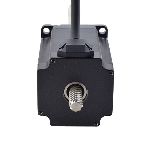 NEMA 23 非キャプティブ Acme リニアステッピングモーター 4.0A 75mm 身長 スクリューリード 25.4mm(1) リードの長さ 250mm