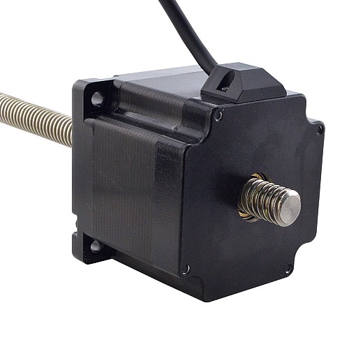 NEMA 34 非キャプティブ Acme リニア ステッピング モーター 5.5A 76mm スタック スクリュー リード 6.35mm(0.25) リード長 300mm NEMA 34 非キャプティブ Acme リニア ステッピング モーター 5.5A 76mm スタック スクリュー リード 6.35mm(0.25) リード長 300mm