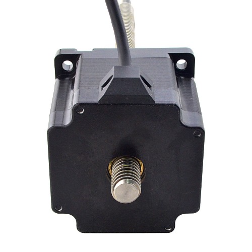 NEMA 34 非キャプティブ Acme リニア ステッピング モーター 5.5A 76mm スタック スクリュー リード 6.35mm(0.25) リード長 300mm NEMA 34 非キャプティブ Acme リニア ステッピング モーター 5.5A 76mm スタック スクリュー リード 6.35mm(0.25) リード長 300mm