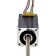 NEMA 8 非拘束 Acme リニア ステッピング モーター 0.5A 38.2mm スタック スクリュー リード 2mm(0.07874) リード長 150mm
