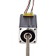 NEMA 8 非拘束 Acme リニア ステッピング モーター 0.5A 38.2mm スタック スクリュー リード 4mm(0.1575) リード長 150mm NEMA 8 非拘束 Acme リニア ステッピング モーター 0.5A 38.2mm スタック スクリュー リード 4mm(0.1575) リード長 150mm