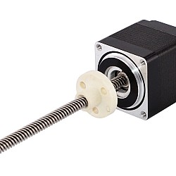 Nema 11 外部 32mm スタック 0.42A リード 0.635mm(0.025") 長さ 150mm