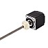 Nema 11 外部 32mm スタック 0.42A リード 2.54mm(0.1") 長さ 150mm