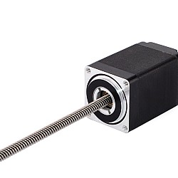 Nema11非キャプティブ46mmスタック0.75Aリード0.635mm(0.025") 長さ250mm