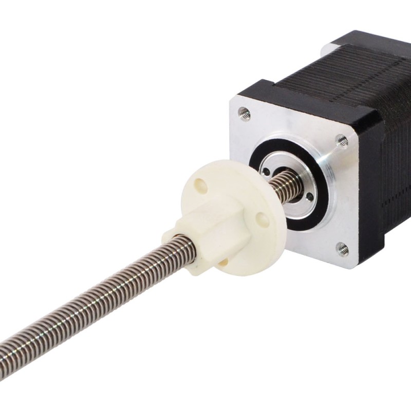 Nema 14 外部 48mm スタック 0.91A リード 2.4384mm(0.096) 長さ 250mm