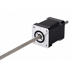 Nema14非キャプティブ48mmスタック0.91Aリード1.27mm(0.05")長さ250mm