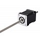 Nema 14 非キャプティブ 48mm スタック 0.91A リード 4.877mm(0.192) 長さ 250mm