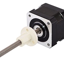 Nema 17 外部 34mm スタック 0.7A リード 4.877mm(0.192") 長さ 150mm