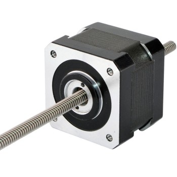 Nema17非キャプティブ34mmスタック1.5Aリード2.4384mm(0.096")長さ150mm