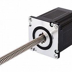 Nema23非キャプティブ66mmスタック2.5Aリード2.54mm(0.1")長さ250mm