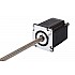 Nema23非キャプティブ66mmスタック2.5Aリード5.08mm(0.2")長さ250mm