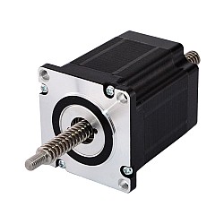 Nema23非キャプティブ66mmスタック2.5Aリード10.16mm(0.4")長さ150mm