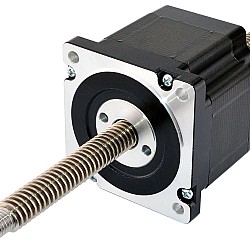 Nema 34 非キャプティブ 79mm スタック 3.12A リード 6.35mm(0.25") 長さ 250mm