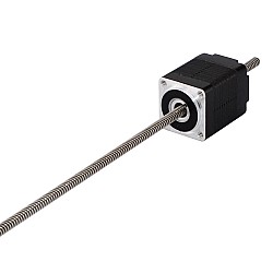 Nema 8 非キャプティブ 30mm スタック 0.24A リード 2mm(0.07874") 長さ 150mm