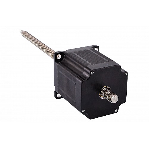 Nema23非キャプティブ66mmスタック2.5Aリード1.5875mm(0.0625)長さ250mm Nema23非キャプティブ66mmスタック2.5Aリード1.5875mm(0.0625)長さ250mm