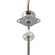 Φ25x15.7mmPM外部リニアステッピングモーター0.48Aリード2.44mm/0.096長さ110mm