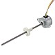 Φ25x15.7mmPM外部リニアステッピングモーター0.48Aリード2.44mm/0.096長さ110mm