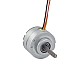 Φ25x15.6mmPM非キャプティブリニアステッピングモーター0.23Aリード1mm/0.039長さ50mm