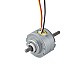 Φ25x15.6mmPM非キャプティブリニアステッピングモーター0.23Aリード1mm/0.039長さ50mm
