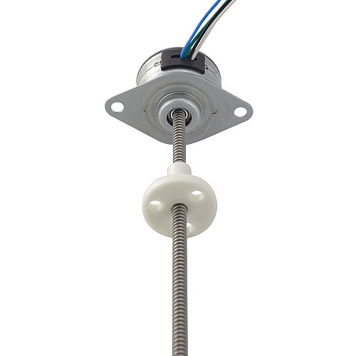 Φ25x14.5mmPM外部リニアステッピングモーター0.143Aリード1.22mm/0.047長さ174mm