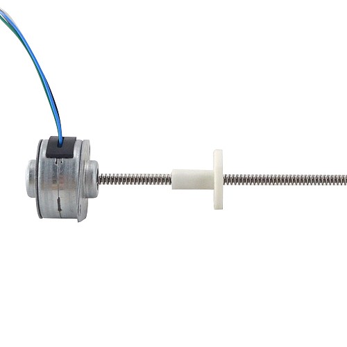 Φ25x14.5mmPM外部リニアステッピングモーター0.143Aリード1.22mm/0.047長さ174mm