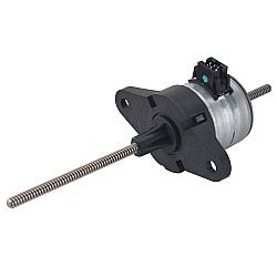 Φ28x30.8mm PM 非キャプティブ リニア ステッピング モーター 0.46A リード 1mm/0.039" 長さ 120mm