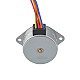 Φ35x22mm PM 外部リニアステッピングモーター 0.28A リード 0.5mm/0.0197 長さ 21.5mm