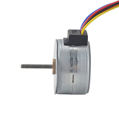 Φ35x22mm PM 外部リニアステッピングモーター 0.28A リード 0.5mm/0.0197 長さ 21.5mm