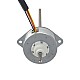 Φ35x17.5mm PM 非キャプティブ リニア ステッピング モーター 0.46A リード 1.22mm/0.047 長さ 139.7mm