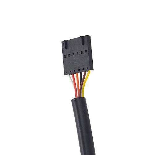 Φ35x17.5mm PM 非キャプティブ リニア ステッピング モーター 0.46A リード 1.22mm/0.047 長さ 139.7mm
