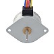 Φ35x22mm PM 外部リニアステッピングモーター 0.2A リード 0.5mm/0.0197 長さ 21.5mm