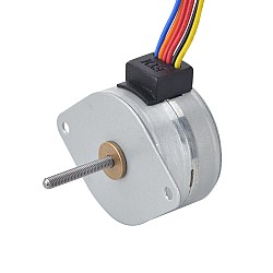 CN 発売中 - Φ35x22mm PM 外部リニアステッピングモーター 0.2A リード 0.5mm/0.0197" 長さ 21.5mm