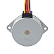 Φ42x16.5mm PM 外部リニアステッピングモーター 0.4A リード 0.5mm/0.0197 長さ 21mm