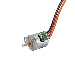 Φ10.25x11mmPMステッピングモーター18deg1.96mN.m(0.278oz.in)0.2A4線
