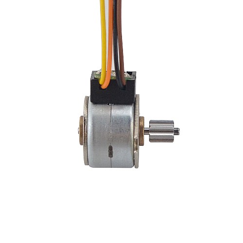 Φ15x12mmPMステッピングモーター18度3.43mN.m(0.486oz.in)0.4A4線