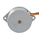 Φ42x18mm PM ステッピング モーター 3.75deg 49mN.m(6.94oz.in) 0.42A 4 ワイヤー