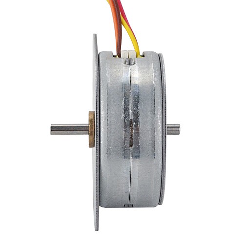 Φ42x18mm PM ステッピング モーター 3.75deg 49mN.m(6.94oz.in) 0.42A 4 ワイヤー