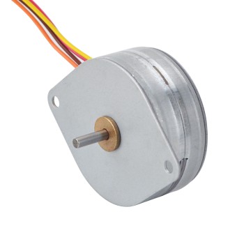 CN 発売中 - Φ42x18mm PM ステッピング モーター 3.75deg 49mN.m(6.94oz.in) 0.42A 4 ワイヤー