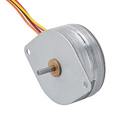 CN 発売中 - Φ42x18mm PM ステッピング モーター 3.75deg 49mN.m(6.94oz.in) 0.42A 4 ワイヤー