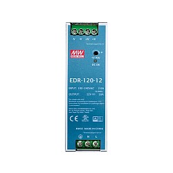 EDR-120-12 MEANWELL 120W 12VDC 10A 115/230VAC DINレール電源