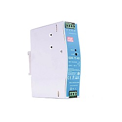 EDR-75-48 MEANWELL 76.8W 48VDC 1.6A 115/230VAC 単一出力 産業用 DIN レール