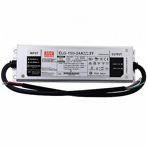 ELG-150-24A-3Y MEANWELL 24V6.25A105W定電圧+定電流LEDドライバー