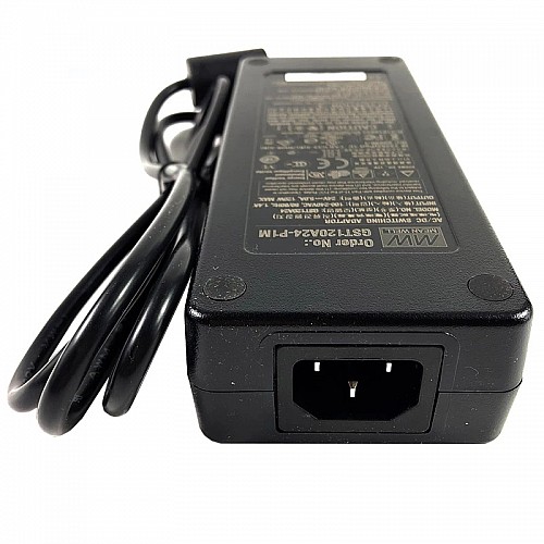 GST120A24-P1M MEANWELL 120W 24VDC 5A 115/230VAC AC-DC 信頼性の高いグリーン産業用アダプタ