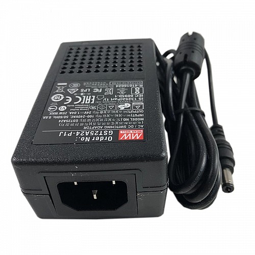 GST25A24-P1J MEANWELL 25W 24VDC 1.04A 115/230VAC AC-DC 信頼性の高いグリーン産業用アダプタ GST25A24-P1J MEANWELL 25W 24VDC 1.04A 115/230VAC AC-DC 信頼性の高いグリーン産業用アダプタ